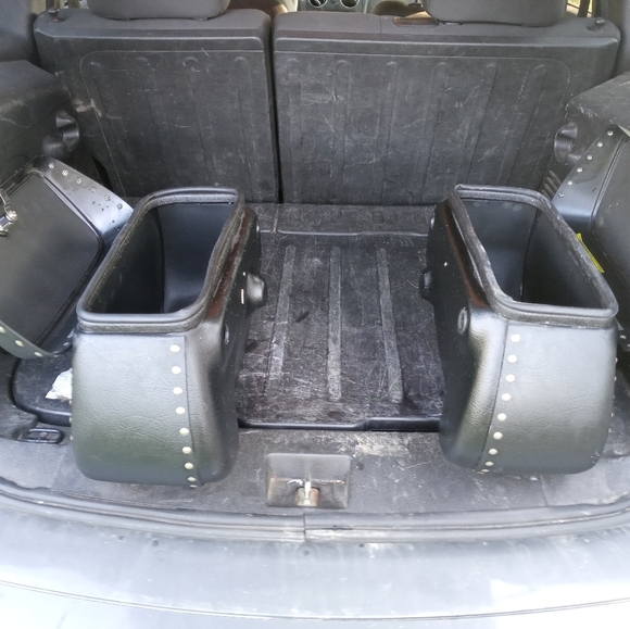 Leather lyke saddlebags Bags